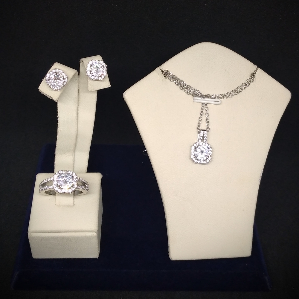 SALE!! Simulated Diamond Jewelry Set